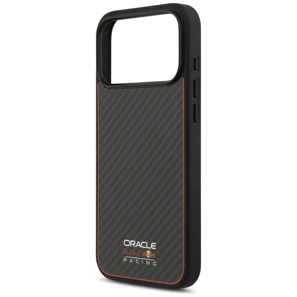 Red Bull Kevlar Logo Matt MagSafe - θήκη για Apple iPhone 17 Pro Max - Μαύρο 6