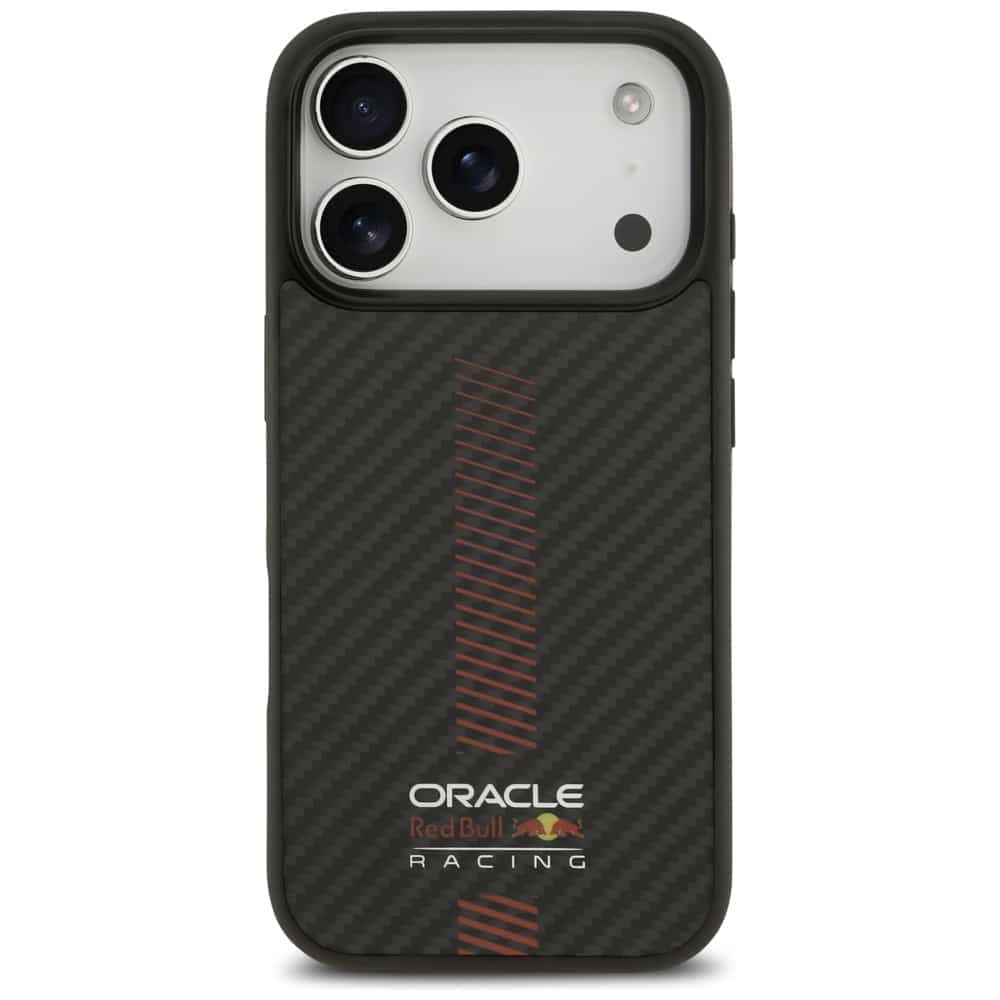 Red Bull Kevlar Powerbar MagSafe - θήκη για Apple iPhone 17 Pro - Μαύρο 3