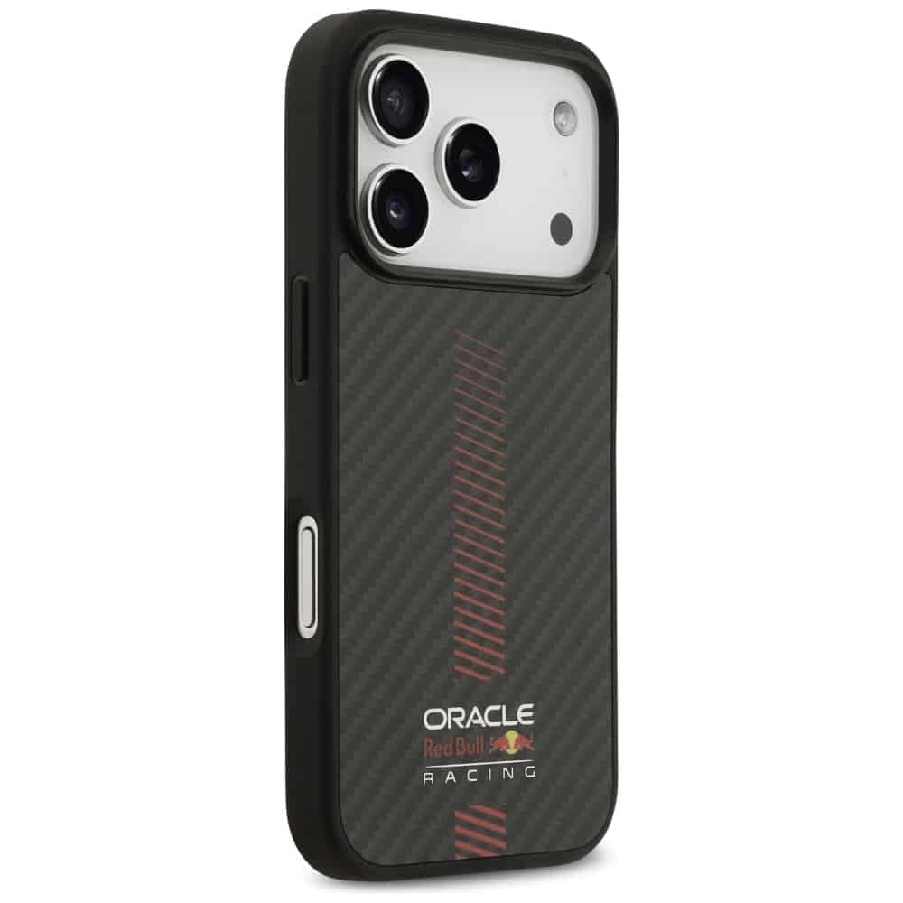 Red Bull Kevlar Powerbar MagSafe - θήκη για Apple iPhone 17 Pro - Μαύρο 4