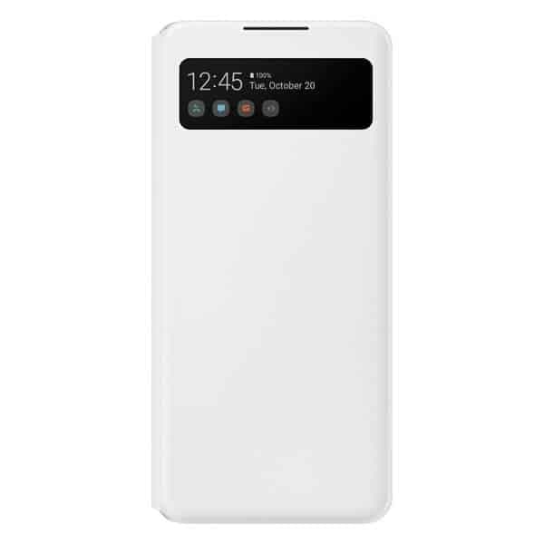 Samsung S View Wallet - θήκη για Samsung Galaxy A42 5G - Λευκό