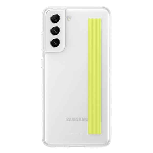 Samsung Slim Strap Cover - θήκη για Samsung Galaxy S21 FE 5G - Λευκό