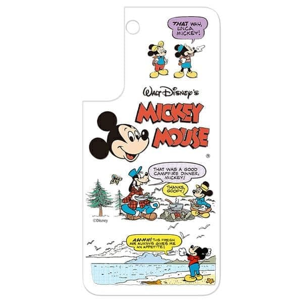 Πάνελ Samsung GP-TOS901HIARW για κάλυμμα πλαισίου για Galaxy S22 Disney Mickey λευκό