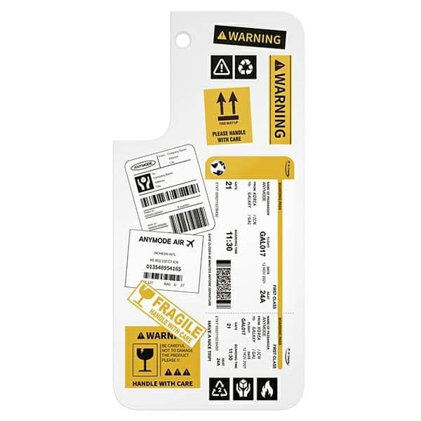 Πάνελ Samsung GP-TOU021AMIWW για κάλυμμα πλαισίου για Galaxy S22 λευκό