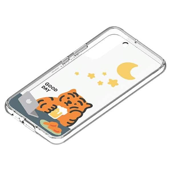 Πάνελ Samsung GP-TOU021HOMOW για κάλυμμα πλαισίου για Galaxy S22+ Muzik Tiger λευκό 2