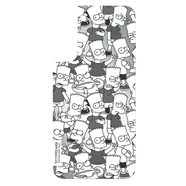 Πάνελ Samsung GP-TOU021HOUJW για κάλυμμα πλαισίου για Galaxy S22 Simpsons λευκό