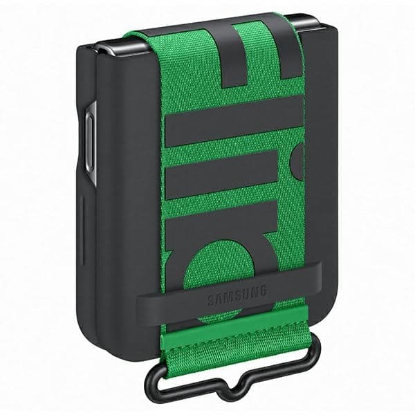 Λουράκι σιλικόνης Etui Samsung EF-GF721BEGWW Z Flip 4czarny/μαύρο 2