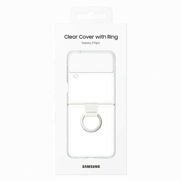 Samsung Clear Cover - θήκη για Samsung Galaxy Z Flip4 - Διάφανο 7