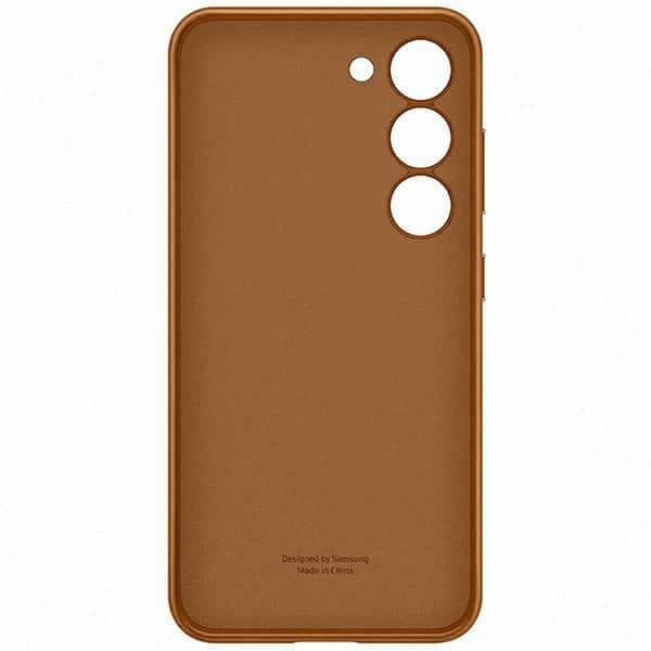 Samsung Θήκη από Δέρμα - θήκη για Samsung Galaxy S23+ - Καφέ 3