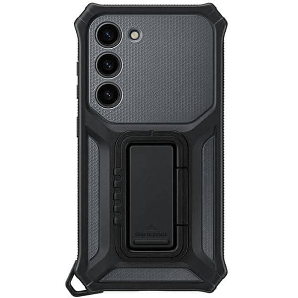 Samsung Θωράκιση Rugged Gadget - θήκη για Samsung Galaxy S23 - Τιτάνιο
