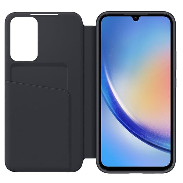Samsung Smart View Wallet - θήκη για Samsung Galaxy A34 - Μαύρο 4