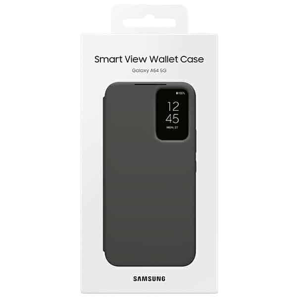 Samsung Smart View Wallet - θήκη για Samsung Galaxy A54 - Μαύρο 6