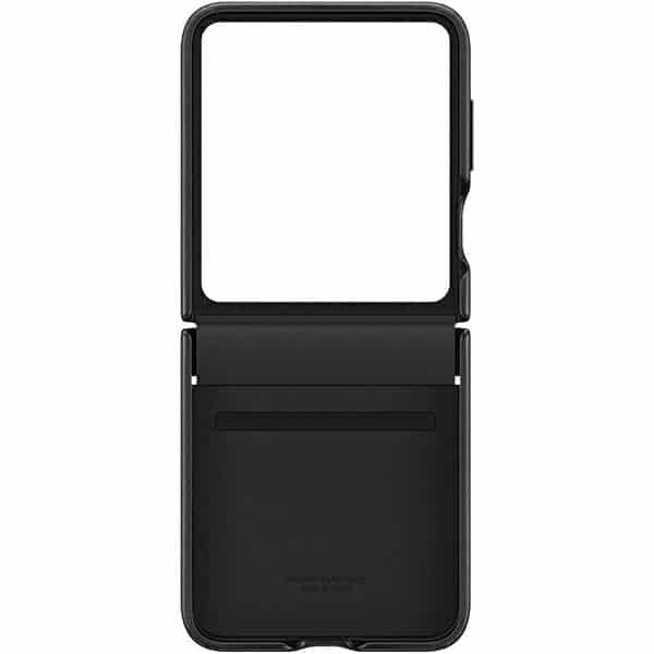 Samsung Flap Eco-Leather - θήκη για Samsung Galaxy Z Flip5 - Μαύρο 4