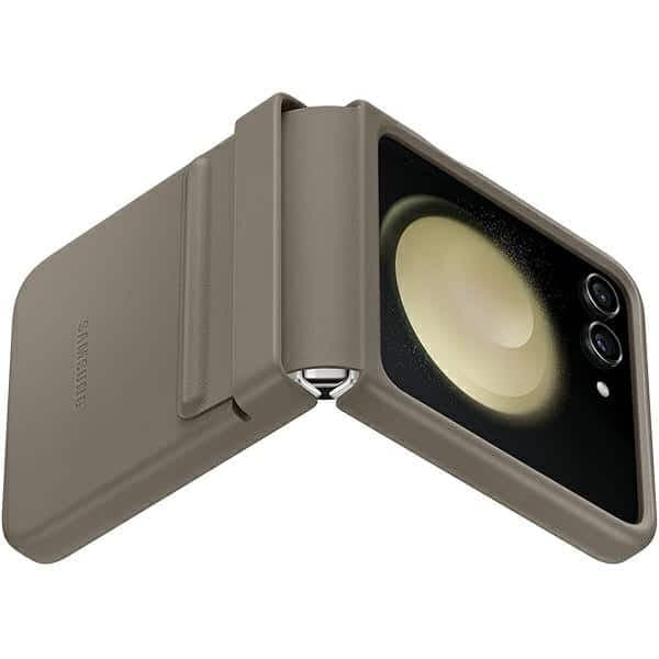 Samsung Flap Eco-Leather - θήκη για Samsung Galaxy Z Flip5 - Μαύρο 3