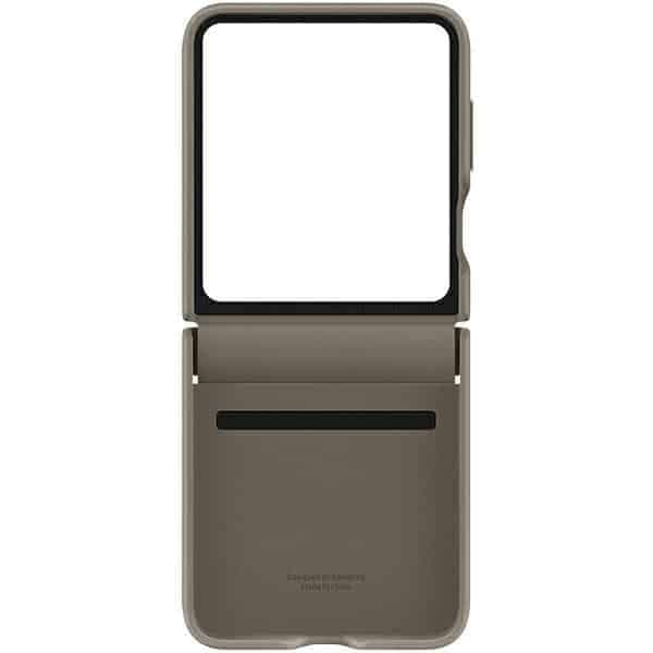 Samsung Flap Eco-Leather - θήκη για Samsung Galaxy Z Flip5 - Μαύρο 4
