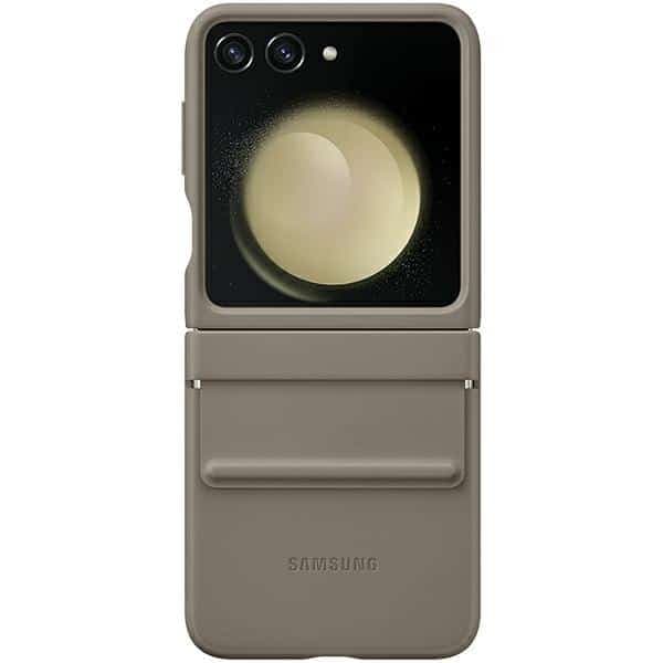 Samsung Flap Eco-Leather - θήκη για Samsung Galaxy Z Flip5 - Μαύρο