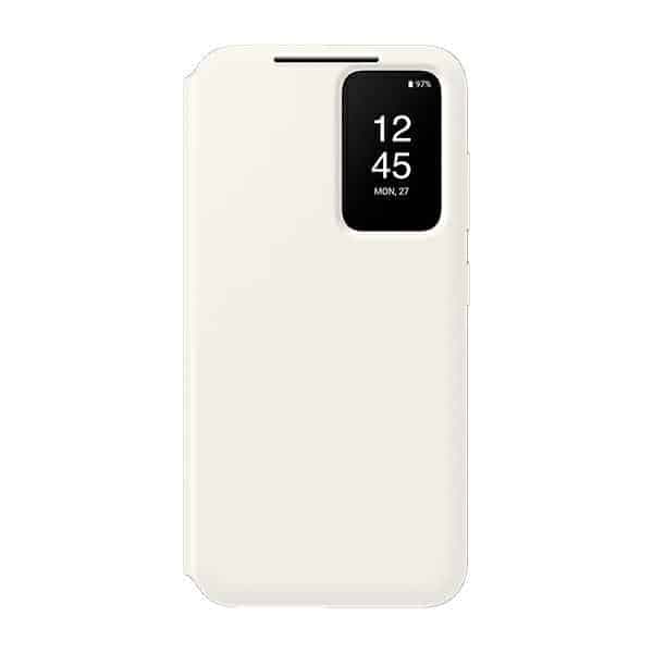 Samsung Smart View Wallet - θήκη για Samsung Galaxy S23 FE - Λευκό