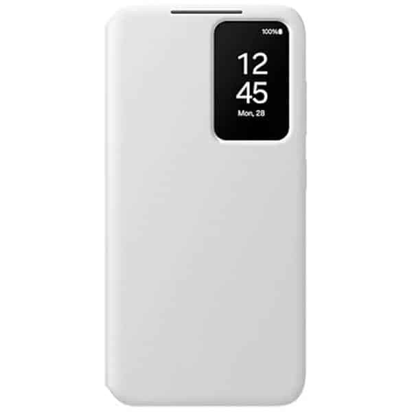 Samsung Smart View Wallet - θήκη για Samsung Galaxy S24+ - Λευκό