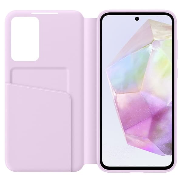 Samsung Smart View Wallet - θήκη για Samsung Galaxy A35 - Λευκό 4