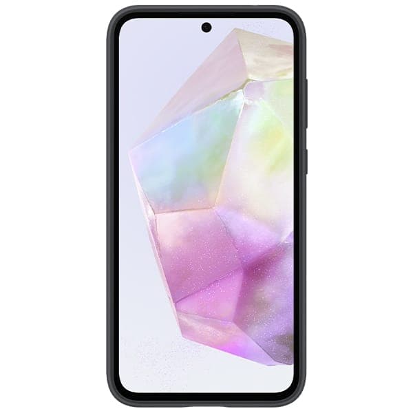 Samsung Silicone - θήκη για Samsung Galaxy A35 - Μαύρο 2