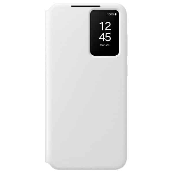 Samsung Smart View Wallet - θήκη για Samsung Galaxy S24 FE - Λευκό