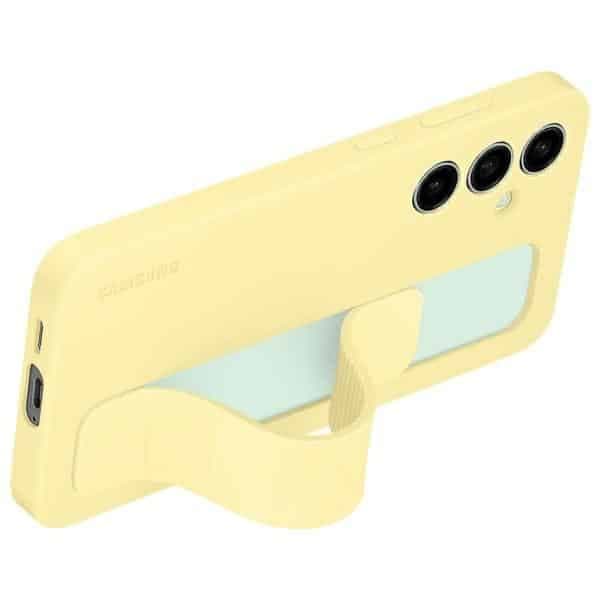 Samsung Standing Grip - θήκη για Samsung Galaxy S24 FE - Κίτρινο 5