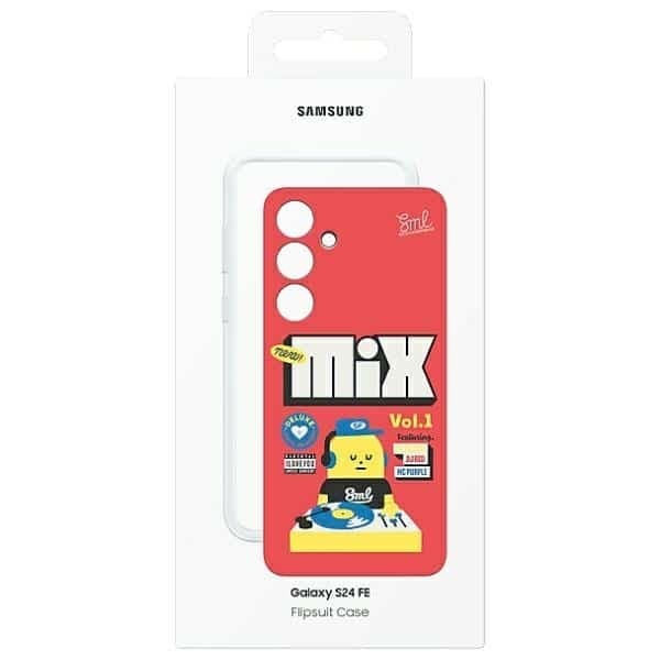 Samsung Flipsuit - θήκη για Samsung Galaxy S24 FE - Κόκκινο 6