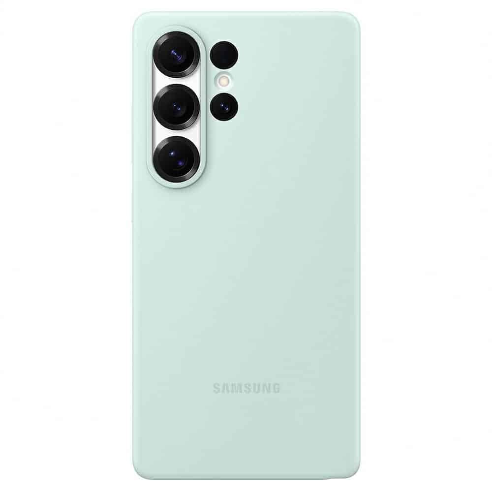 Samsung Silicone Case - θήκη για Samsung Galaxy S25 Ultra - Πράσινο