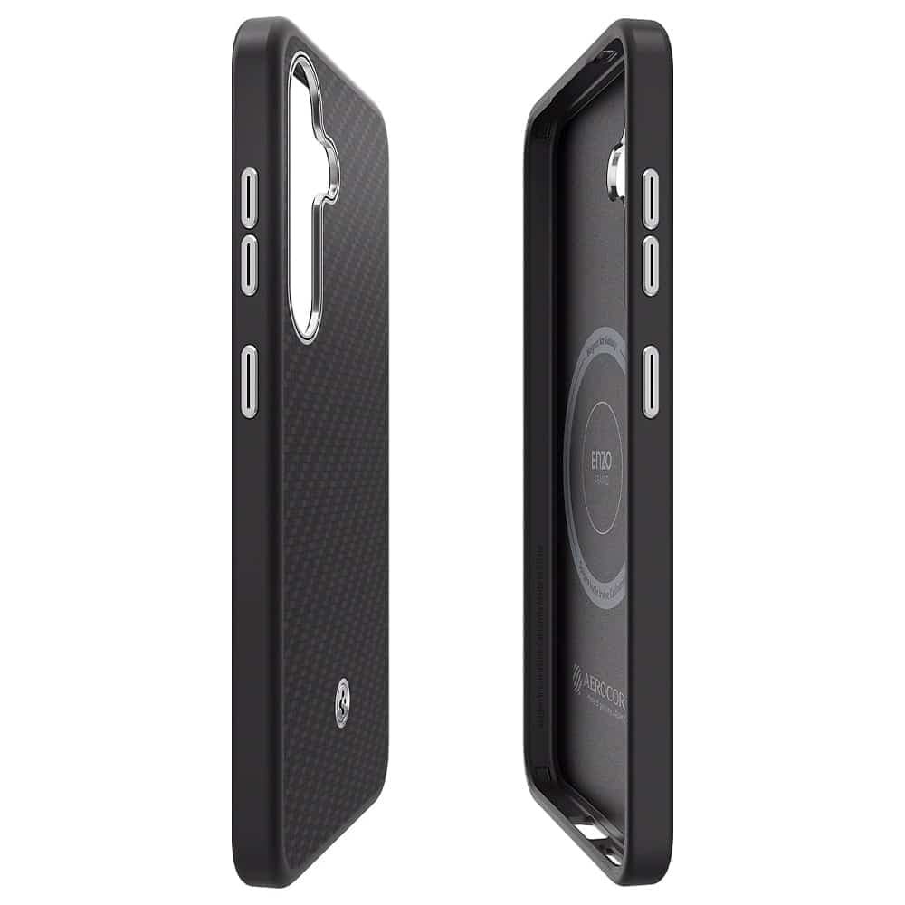 Spigen Enzo Aramid Magnet - θήκη για Samsung Galaxy S25 - Μαύρο 5