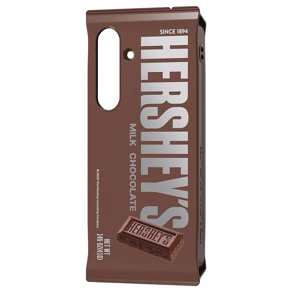 Samsung Hershey`s Milk Chocolate Snack - θήκη για Samsung Galaxy S25 - Καφέ 2