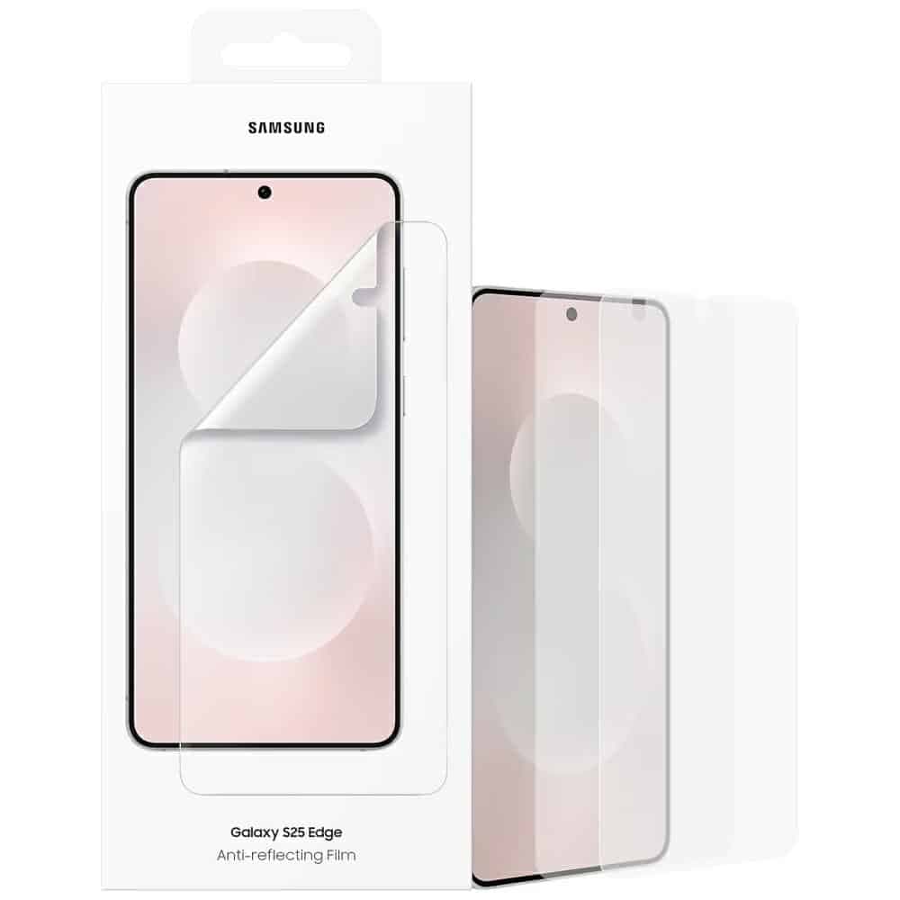 Προστατευτική μεμβράνη Samsung Αντιανακλαστική μεμβράνη 2 τεμαχίων για Galaxy S25 Edge διαφανής
