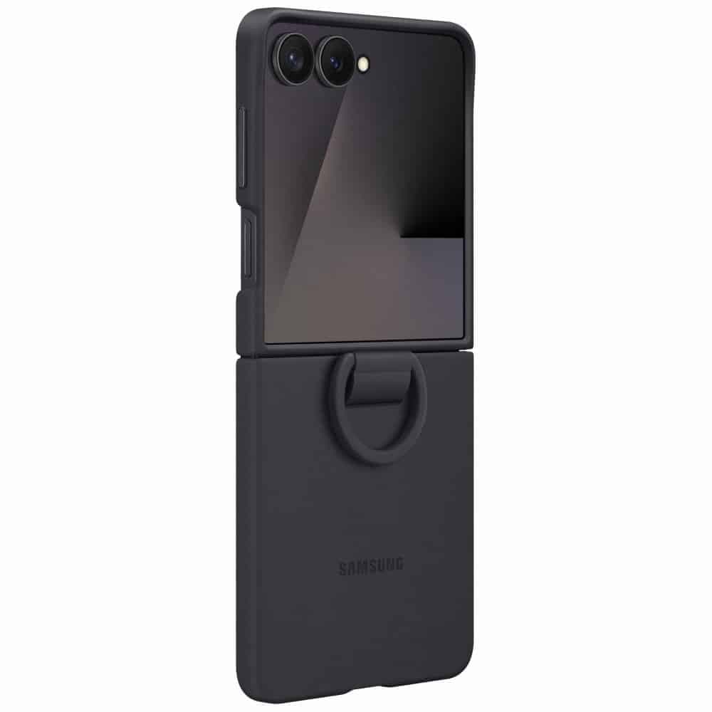 Samsung Ring Case - θήκη για Samsung Galaxy Z Flip7 - Μαύρο 2