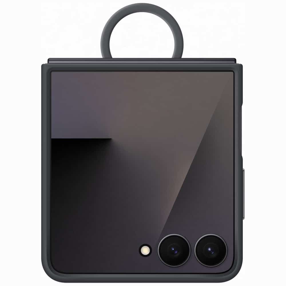 Samsung Ring Case - θήκη για Samsung Galaxy Z Flip7 - Μαύρο 4