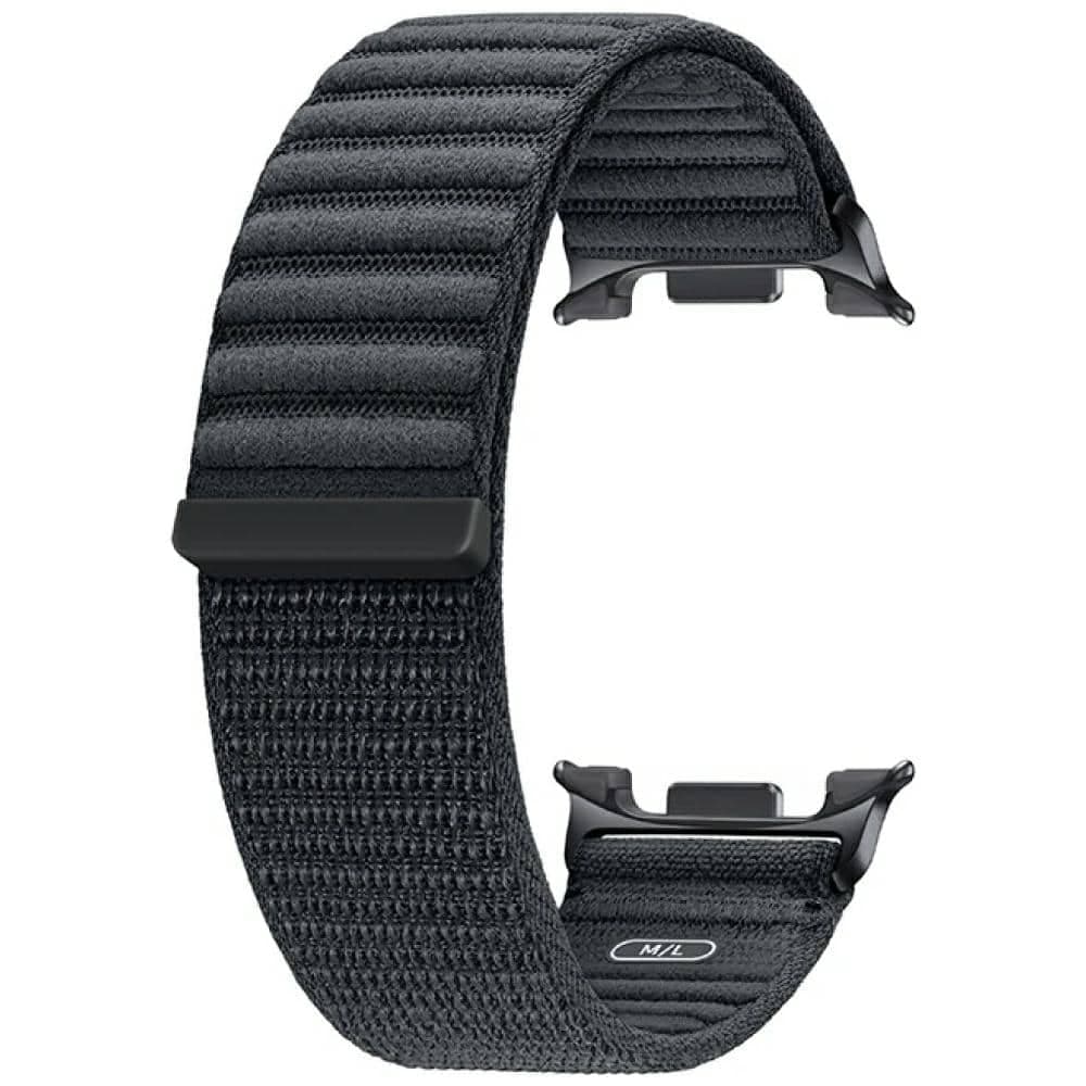 Λουράκι Samsung από ύφασμα για Galaxy Watch8 / Watch8 Classic (M/L) σκούρο γκρι 3