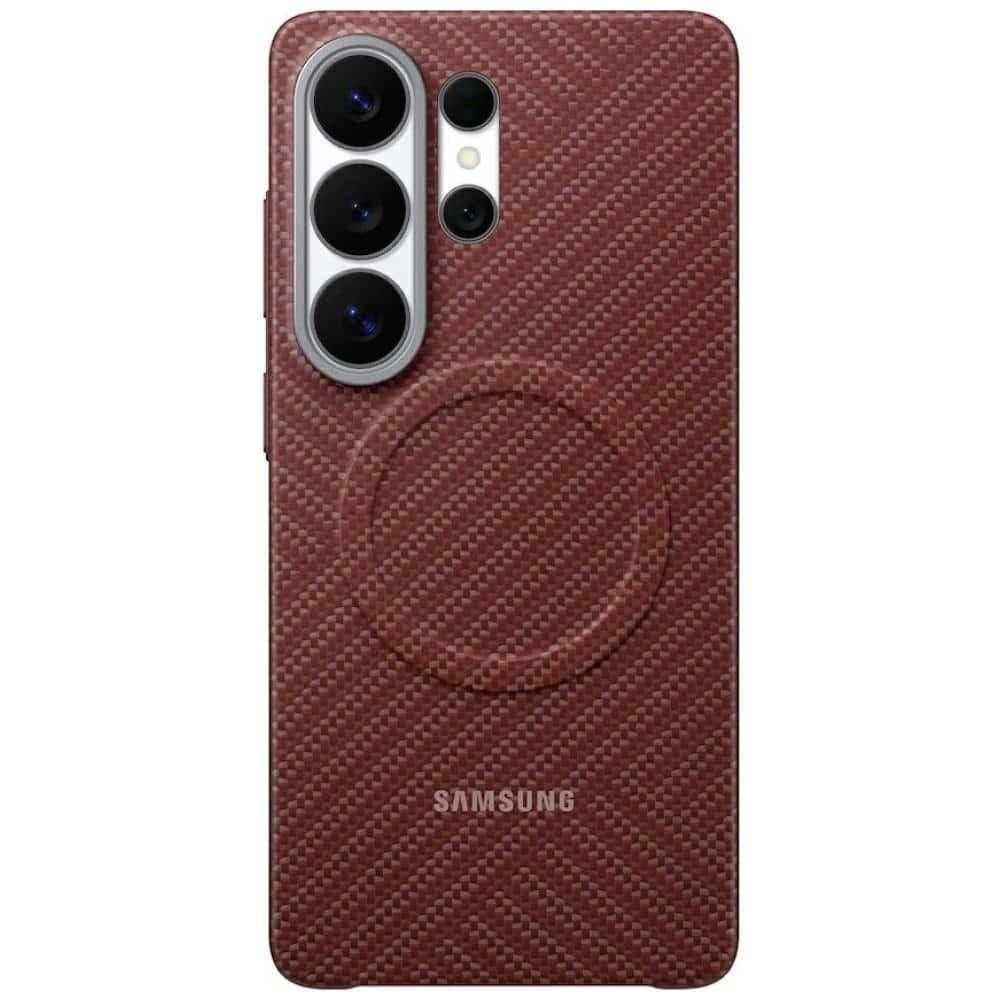 Samsung Carbon Magnet - θήκη για Samsung Galaxy S26 Ultra - Κόκκινο