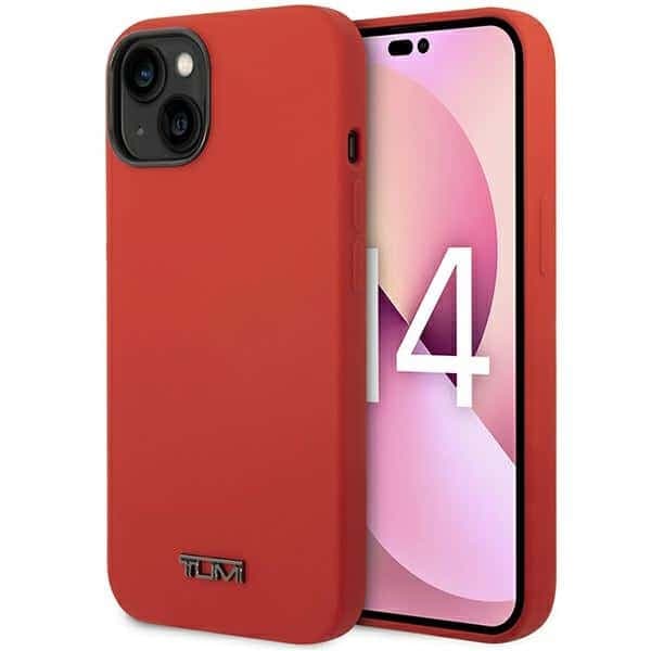 Tumi Liquid Silicone - θήκη για Apple iPhone 14 / 15 - Κόκκινο