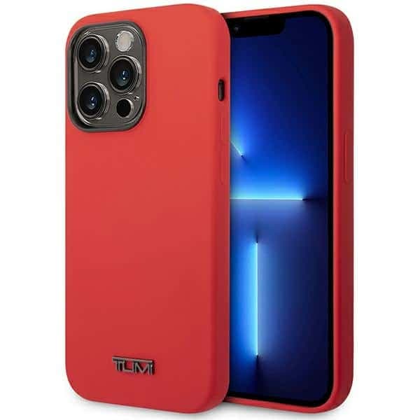 Tumi Liquid Silicone - θήκη για Apple iPhone 14 Pro Max - Κόκκινο