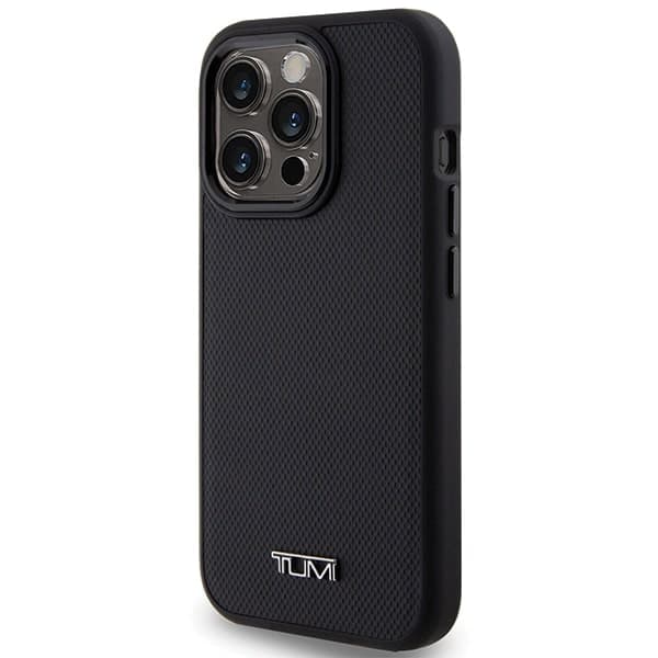 Tumi Μοτίβο Δέρματος Ballistic MagSafe - θήκη για Apple iPhone 15 Pro - Μαύρο 2