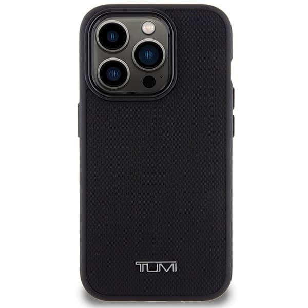 Tumi Μοτίβο Δέρματος Ballistic MagSafe - θήκη για Apple iPhone 15 Pro - Μαύρο 3