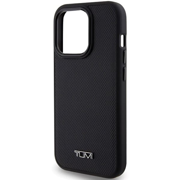 Tumi Μοτίβο Δέρματος Ballistic MagSafe - θήκη για Apple iPhone 15 Pro - Μαύρο 6