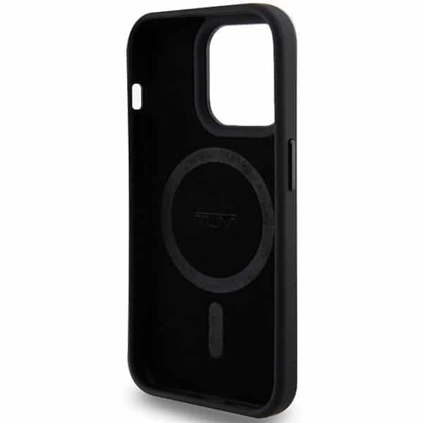 Tumi Μοτίβο Δέρματος Ballistic MagSafe - θήκη για Apple iPhone 15 Pro - Μαύρο 7