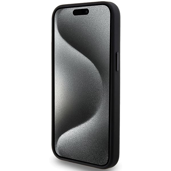 Tumi Δέρμα Ballistic Pattern MagSafe - θήκη για Apple iPhone 15 Pro Max - Μαύρο 5