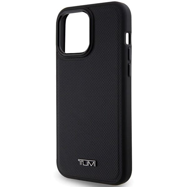 Tumi Δέρμα Ballistic Pattern MagSafe - θήκη για Apple iPhone 15 Pro Max - Μαύρο 6
