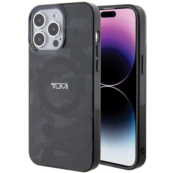 Tumi Camo Print MagSafe - θήκη για Apple iPhone 15 Pro Max - Γκρι