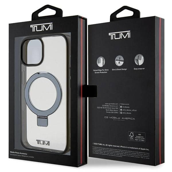 Tumi Διαφανής Δακτύλος Στήριξης MagSafe - θήκη για Apple iPhone 15 / 14 13 - Διάφανο 8