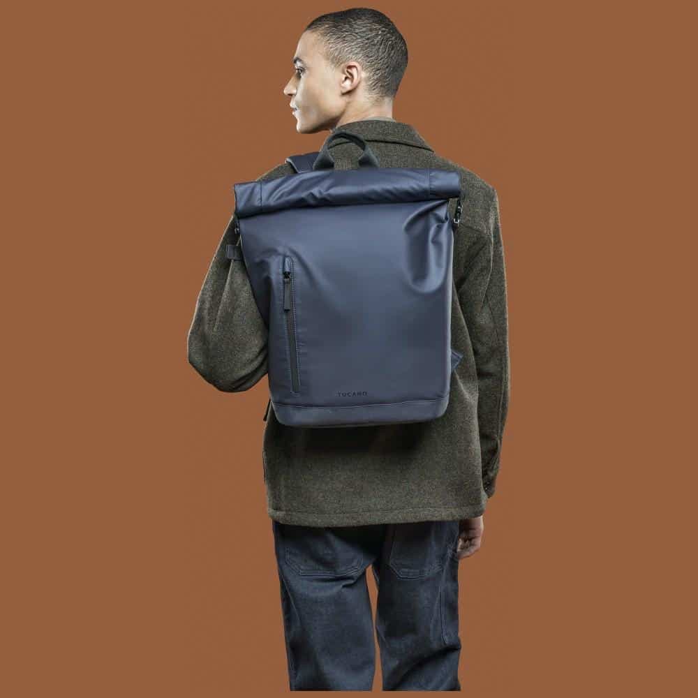 Σακίδιο πλάτης Tucano Rollo για φορητό υπολογιστή 15,6"/ MacBook Pro 16" μπλε 6