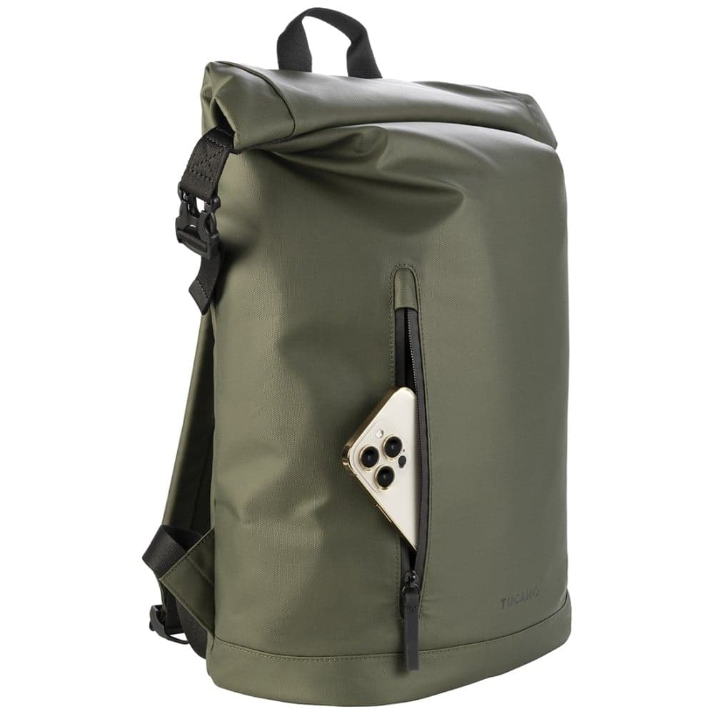 Σακίδιο πλάτης Tucano Rollo για φορητό υπολογιστή 15,6"/ MacBook Pro 16" πράσινο 4