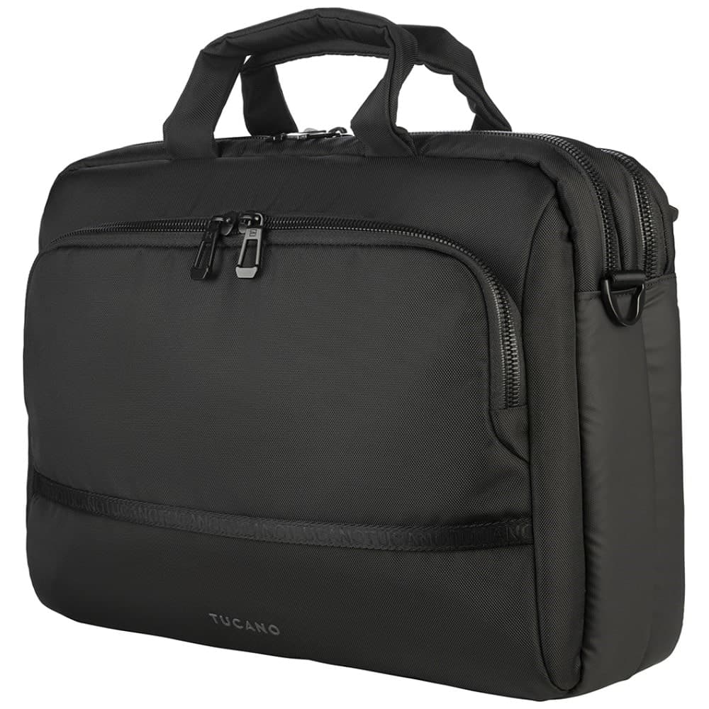Τσάντα Tucano Player για φορητό υπολογιστή 15,6" και MacBook 16" μαύρη 2