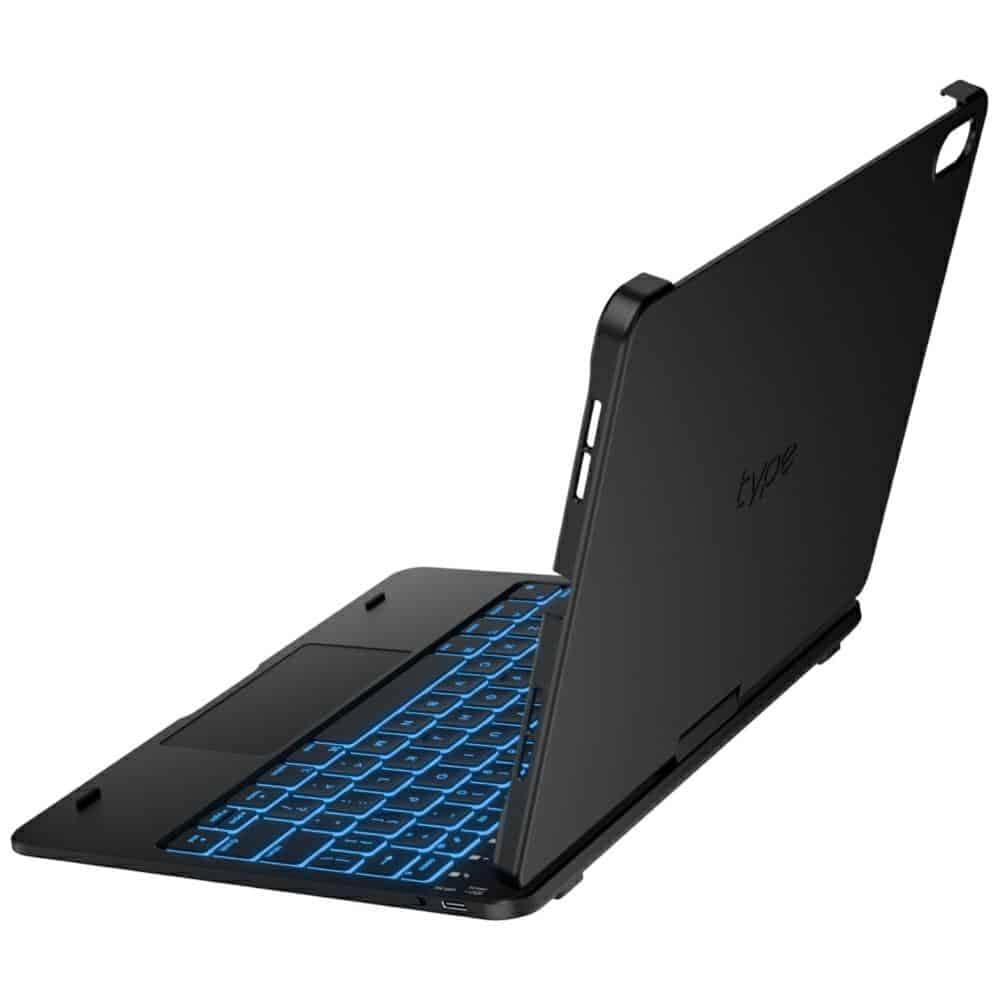 Typecase Flexbook Touch - θήκη για Apple iPad (2025) - Μαύρο 12