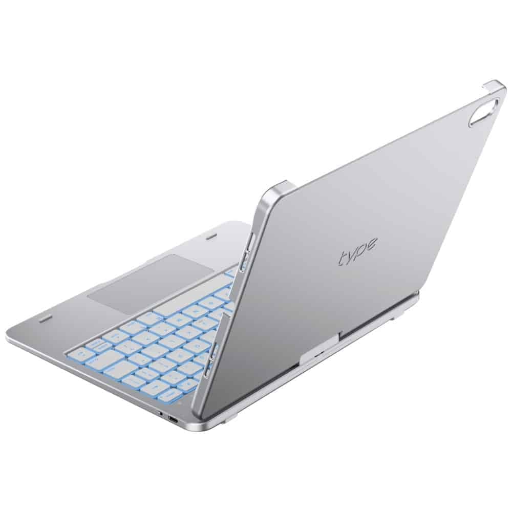 Typecase Flexbook Touch - θήκη για Apple iPad (2025) - Ασημί 8