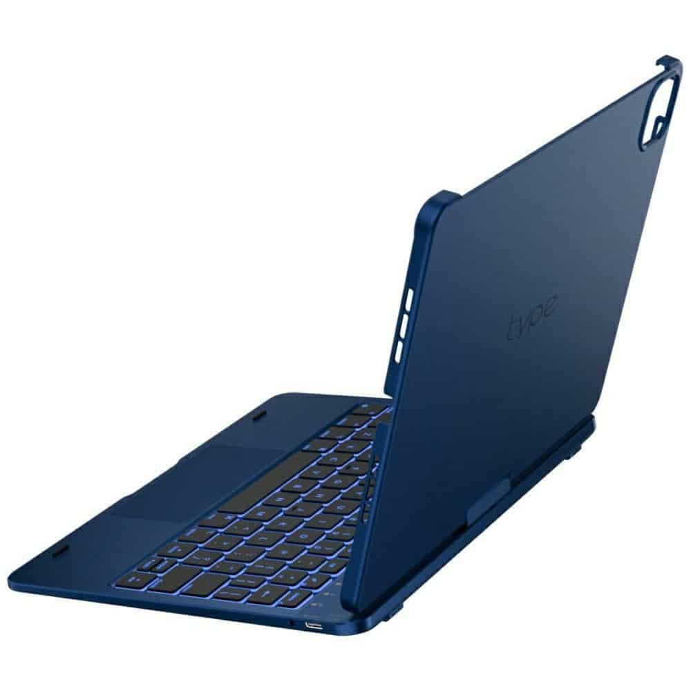 UNBRANDED Flexbook Touch - θήκη για Apple iPad Air 11 (2024) / (2025) - Μπλε 11